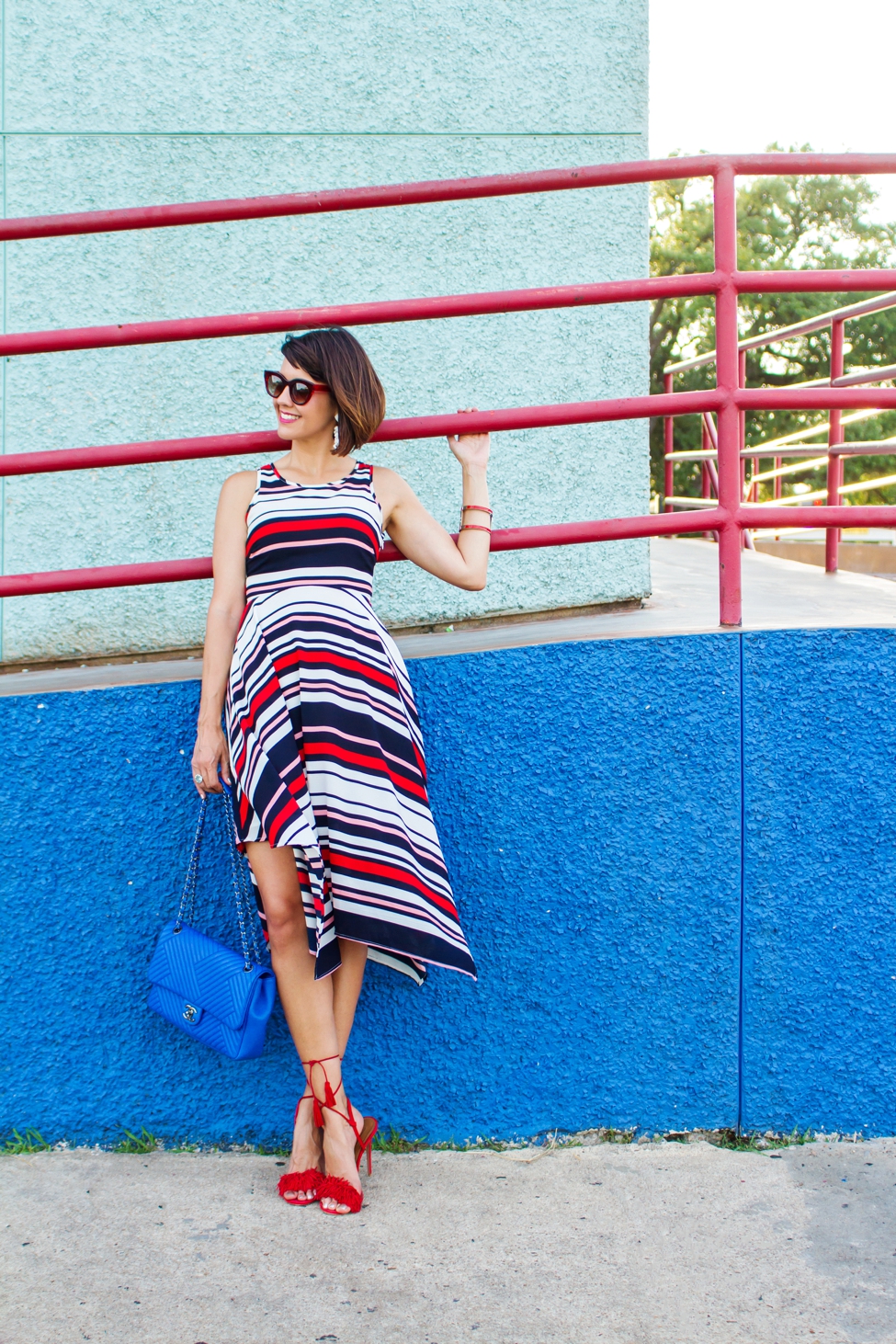 Wear Where Well ModCloth Workwear Red White Blue dress_0020