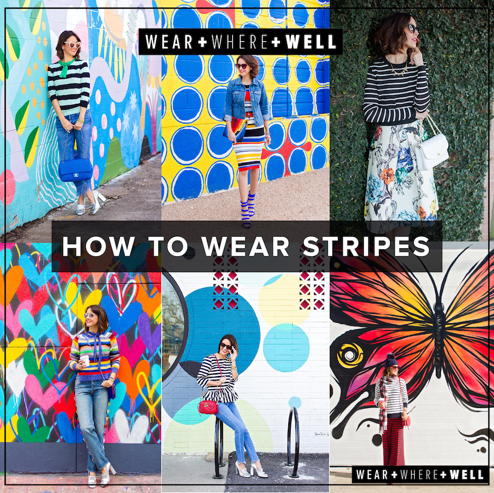 how to wear stripes