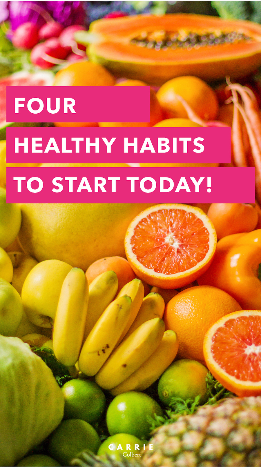 new year, whole me 4 healthy habits