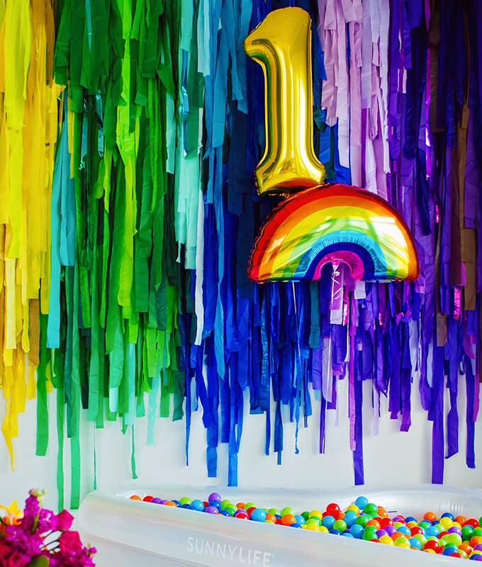 Everything You Need to Know to Host a Rainbow Themed Birthday Party -  Carrie Colbert